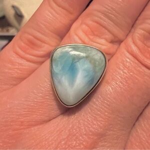 Larimar Ring 6.5